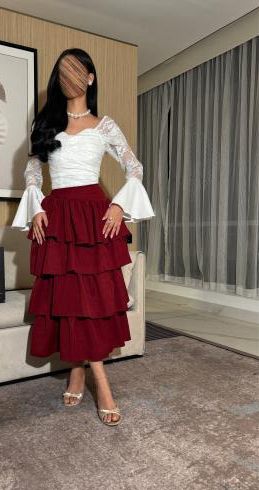 فستان باربي أنيق ودانتيل