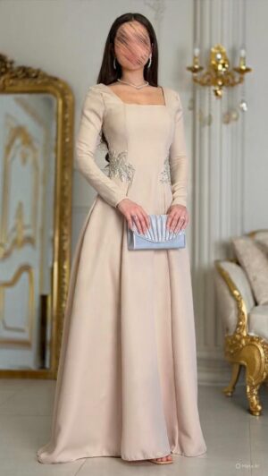 فستان سهرة فاخرة باربي كريستال