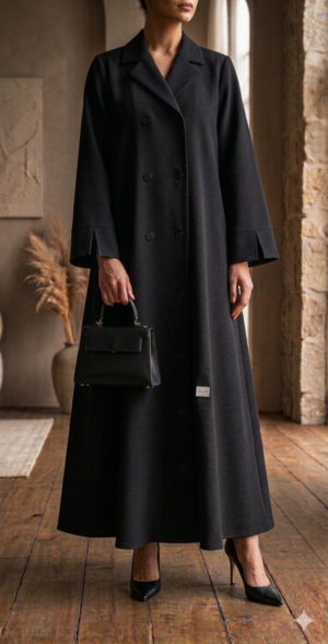 عباية البلايزر الراقيه - فخامة هادئة بتصميم عصري