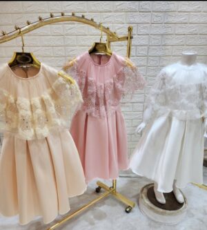 فستان بناتي فاخر - أناقة ناعمة