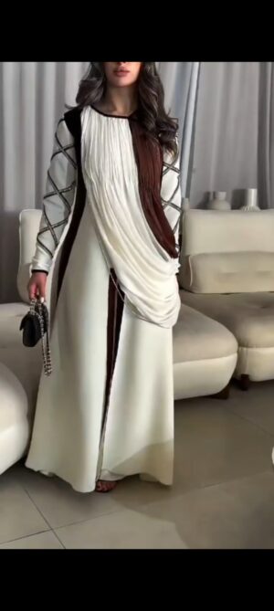 فستان أنيق بتصميم عصرى - فخامة هادئة بإطلالة مميزة