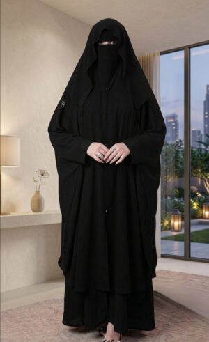 حجاب اسلامي خليجي - أناقة محتشمة بثبات و أناقة